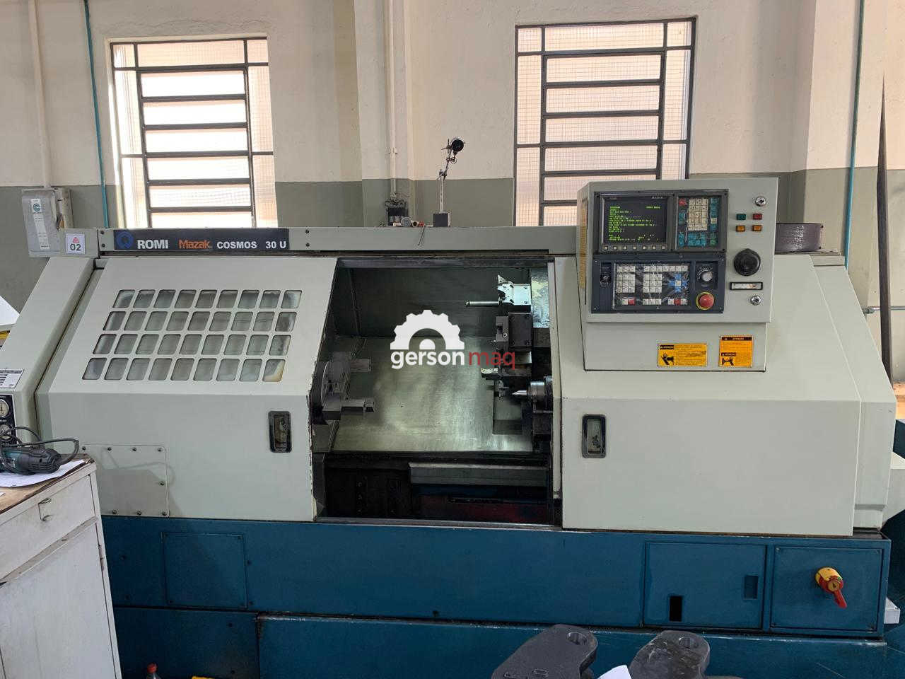 TORNO CNC ROMI MAZAK COSMOS 30U